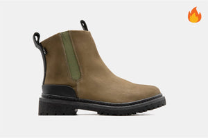 Shoes - Bota Chelsea - Boa Chiporro Olive - BESTIAS