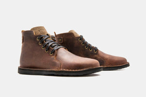 Shoes - Botín Hombre - Pegaso Pull Up Brown - BESTIAS