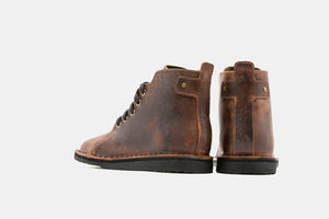 Shoes - Botín Hombre - Pegaso Pull Up Brown - BESTIAS